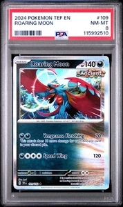 2024 Pokemon TEF EN-TEMPORAL FORCES #109 ROARING MOON PSA 8 - Bild 1 von 2
