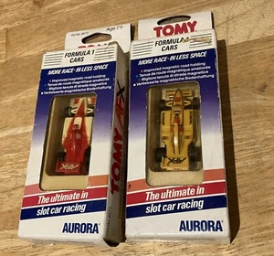 Tomy Aurora Fórmula 1 / Indycar HO coches tragamonedas x2 PENNZOIL EN CAJA - Imagen 1 de 8