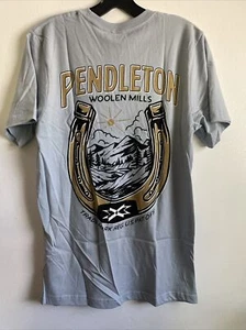 New Pendleton Designer Street Graphic Short Sleeve Tee Western T Shirt Size M - Picture 1 of 7