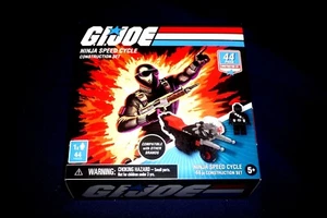 GI JOE NINJA SPEED CYCLE 44 PIECES CONSTRUCTION SET HASBRO TOY 2020 - Picture 1 of 5