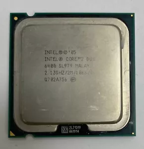 Intel Core 2 Duo SL9T9 E6400 2.13GHz 2MB 1066MHz Socket 775 Processor -Allandale - Picture 1 of 4