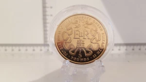 (Lote 516) Gibraltar 1996 £5 Virenium cinco libras ~ 70 cumpleaños ~ - Imagen 1 de 2