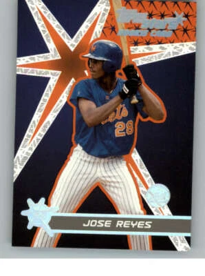 2001 Topps Stars #196 Jose Reyes RC (ref 138251) - Image 1 of 2