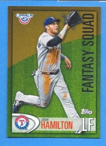 2012 Topps Opening Day Fantasy Squad #FS21 Josh Hamilton Rangers - Picture 1 of 1