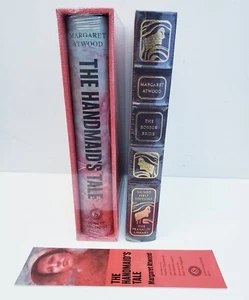NEW Margaret Atwood Handmaid's Tale AE SUNTUP & SIGNED 1st Robber Bride FRANKLIN - Foto 1 di 2