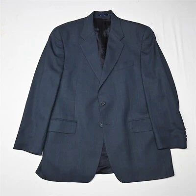 Blazer Abrigo Deportivo Chaqueta De Colección Chaps Ralph Lauren 42R Azul Cuadros 100% Lana Para Hombre Foto 1 de 4