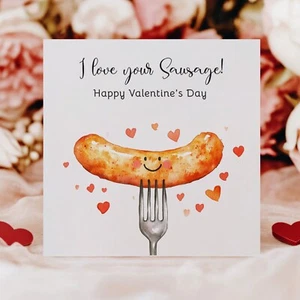 Funny Personalised Valentine’s Card | Humorous Valentine's card | Humour card - Picture 1 of 3