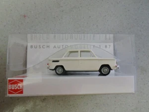 Busch 48412 NSU 1000 TT weiß PKW  in  OVP  neu (76_450) - Imagen 1 de 2