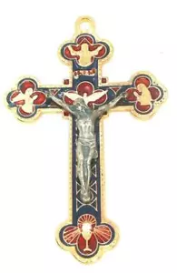 Collectible Vatican Souvenir Jubilee 2000 Crucifix - Made in Italy 3" x 2" - Picture 1 of 2