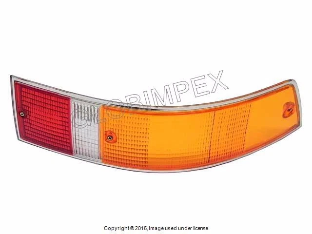 Porsche 911 912 '69-'71 RIGHT Euro Amber Taillight Lens URO +WARRANTY Foto 1 de 1