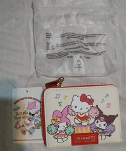 Sanrio Hello Kitty and Friends Cheerleading small Zip Wallet Box Lunch. - Picture 1 of 2