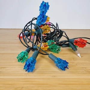 Vintage Pifco Christmas Tree Lights String Drums x20 Multicoloured VGC - Picture 1 of 9