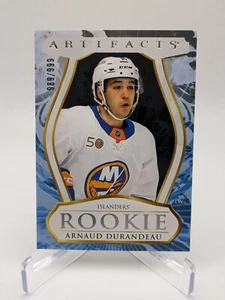 💥 2023-24 UD Artifacts Arnaud Durandeau Rookie SP # 989/999 New York Islanders - Picture 1 of 2