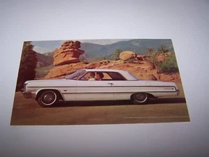 1964 CHEVROLET IMPALA 2 Door Sport Coupe - Postcard - Picture 1 of 2