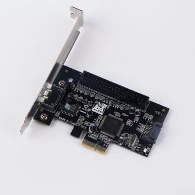 2 Port SATA II 2.0 RAID & 1 IDE 3.5" to PCI-E PCI Express Adapter Converter Card - Image 1 of 4