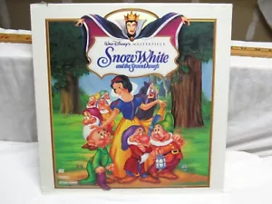 New Sealed SNOW WHITE AND THE SEVEN DWARFS Laserdisc NOT DVD - Picture 1 of 6
