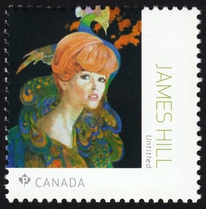 qlp ILLUSTRATION ART = JAMES HILL = MNH from S/S Canada 2018 #3092e - Picture 1 of 1