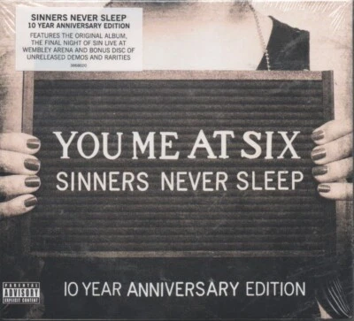 You Me At Six Sinners Never Sleep 10 Year Anniversary Edition 3 CD NEU Loverboy - Bild 1 von 2