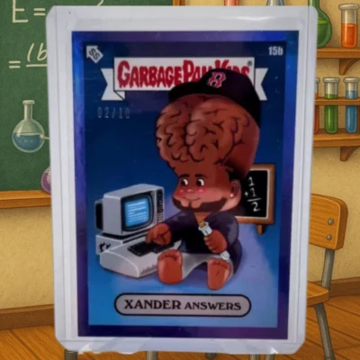 2022 Topps MLB X GPK Xander Answers Bogaerts Purple Foil 15b /10 Rare - Image 1 of 3