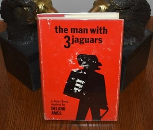 THE MAN WITH 3 JAGUARS by Delano Ames Juan Llorca Mystery 1967 1st Ed Regnery - Picture 1 of 12
