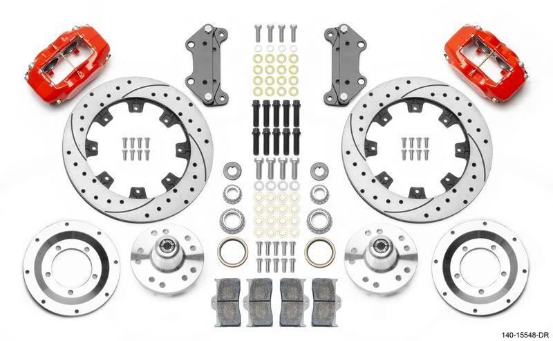 Wilwood Disc Brake Caliper / Rotor / Pad Kit - KIT,FRONT,55-57 Fits Chevy CPP 2i - Image 1 of 2