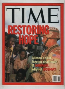 Time Mag Restoring Hope Hillary Clinton's Challenge December 21 1992 111020nonr - Imagen 1 de 1