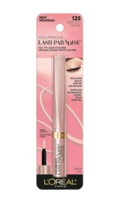Delineador de ojos líquido L'Oreal Paris Voluminous Lash Paradise, oro rosa-125 Foto 1 de 4