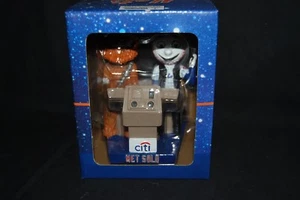 NEW YORK METS STAR WARS MR MET (HAN SOLO) & CHEWBACCA BOBBLEHEAD SGA 5.19.2018 - Picture 1 of 4