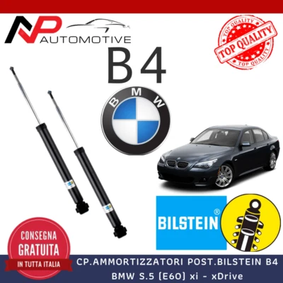 KIT 2 AMMORTIZZATORI POSTERIORI BMW SERIE5 XDRIVE E60 03-10 19-230887 BILSTEIN - Immagine 1 di 2