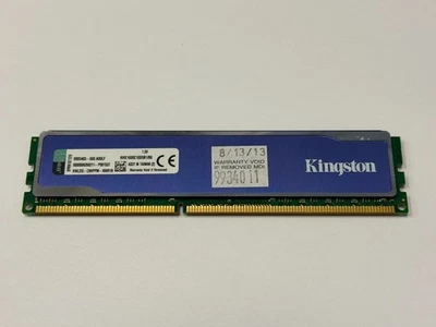 Kingston HyperX Blu 4GB (1-Stick) PC3-12800U DDR3 1600 PC RAM KHX1600C10D3B1/8G - Image 1 of 3