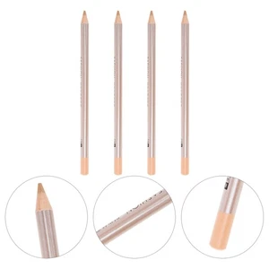 4 piezas corrector pluma maquillaje corrector para rostro debajo de los ojos cepillo sin rastro - Imagen 1 de 12