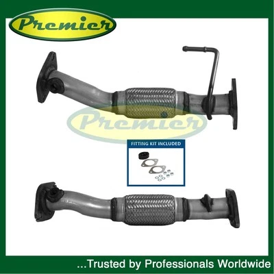 Premier Centre Exhaust Pipe + Fitting Kit Fits Kia Rio 2017-2018 1.2 28610H8300 - Image 1 of 4