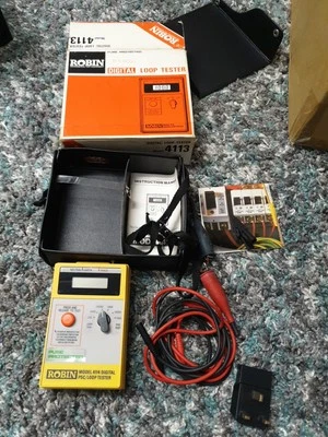 Robin Digital Loop Tester Model 4113 , Boxed Great Condition  - Image 1 of 4