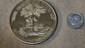 171 Jahre Küstenverteidigung; Fort Moultre, South Carolina (1776-1947) Kupfer - Bild 1 von 5