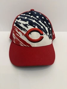 Sombrero Patriótico New Era 59fifty Cincinnati Reds Ajustado Talla 7-3/8. - Imagen 1 de 6