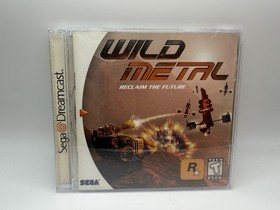 Sega Dreamcast Wild Metal Rockstar Complete in Box with Manual 2000