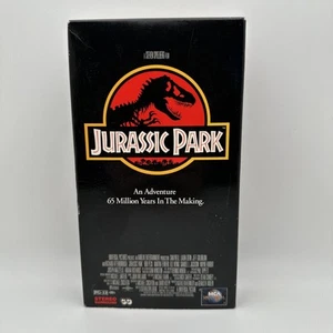 Jurassic Park by Steven Spielberg (VHS, 1993) MCA Universal OOP NOS Rare FS - Picture 1 of 7