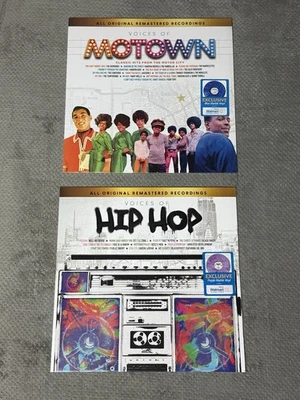 Voices Of HIP HOP & MOTOWN LPs - 22 Classic Hits! - EXC Marble Editions! - Image 1 of 2