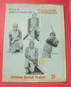 1969 Oakland A's v San Francisco Giants Spring Training Program Reggie Jackson - Picture 1 of 3