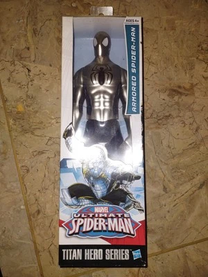 Figura Marvel Titan Hero Series Ultimate Armored Spider-Man 12" Nueva en Caja Foto 1 de 4