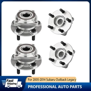 4pcs  Front Wheel Bearing & Hub Assembly for 2005-2014 Subaru Outback Legacy - Picture 1 of 12