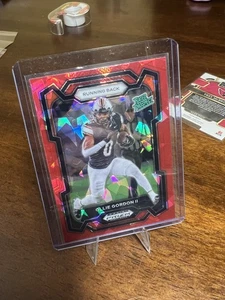 2024 Panini Prizm Draft Picks - Ollie Gordon II #102 Red Ice Prizm (RC) - Picture 1 of 1