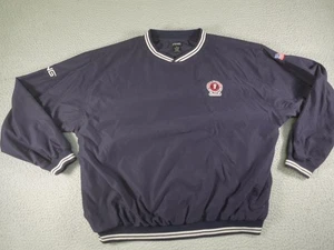 Chaqueta Pullover PING De Colección Para Hombre Extra Grande XL Azul Golf Bandera de EE. UU. Bordada - Imagen 1 de 11