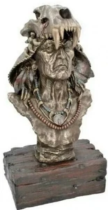 Nemesis Now Indianer Häuptling Figur Skulptur Bronze Resin 51 cm - Bild 1 von 2