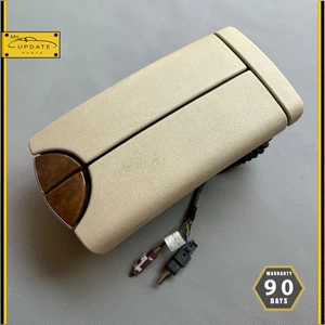03-05 Mercedes W211 E55 E320 E350 Center Console Armrest 135A BEIGE Latch OEM - Picture 1 of 10