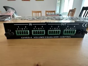 Crestron C2VEQ-4 Volume/ Equalizer Card With Connectors for PRO2 AV2 A676 - Picture 1 of 2