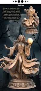 Dungeons & Dragons Playable Character - Female Human Selene - Sorceress, Warlock - Picture 1 of 5