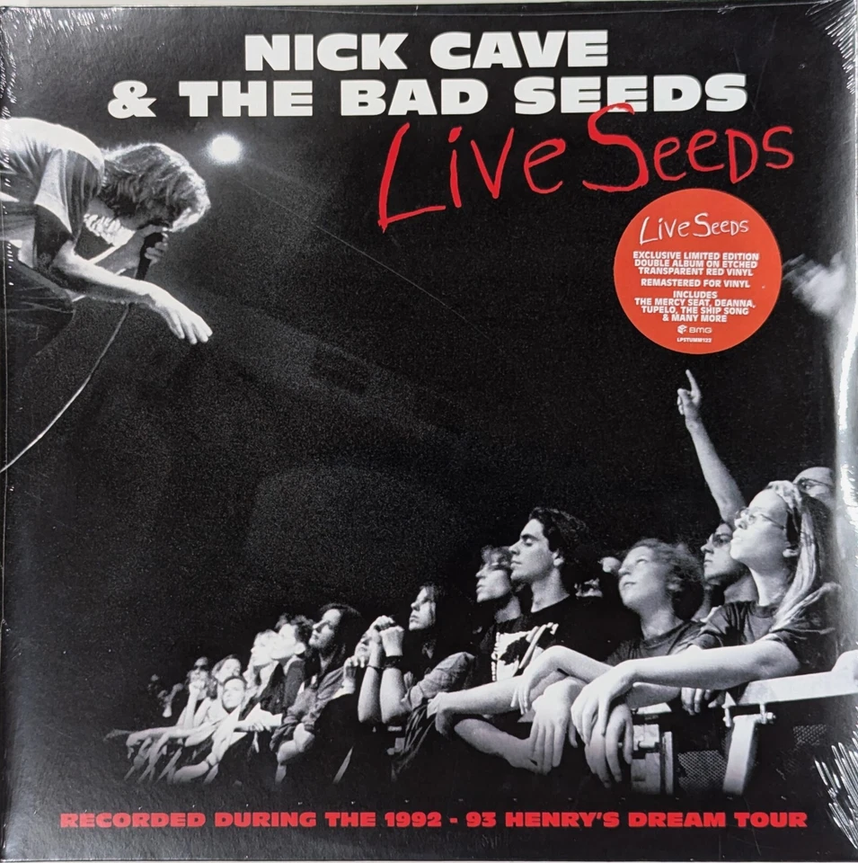 NICK CAVE & THE BAD SEEDS Live Seeds SEALED limited 2LP Transparent Red Vinyl - Image 1 of 1