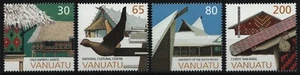 Vanuatu 1998 - Mi-N.o 1052-1055 ** - Estampillada sin montar o nunca montada - arquitectura - Imagen 1 de 1