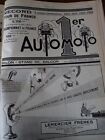 AUTOMOTO + chauffage électrique LEMERCIER pub papier ILLUSTRATION AUTO 1926 col
